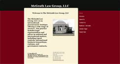 Desktop Screenshot of mjmcgrathlaw.com